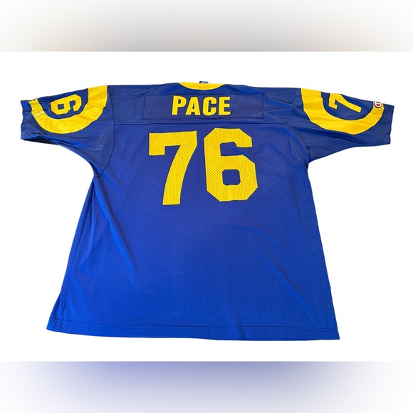 Champion Men St Louis Rams Orlando Pace 76 Jersey Sz‎ XXL - Picture 2 of 8
